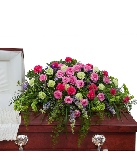 Forever Cherished Casket Spray