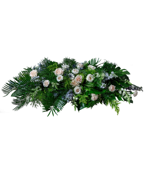 Heartfelt Remembrance Casket Spray