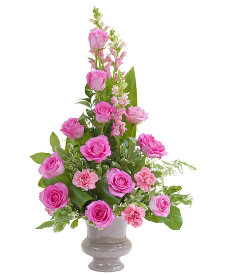 Peaceful Pink Small Urn