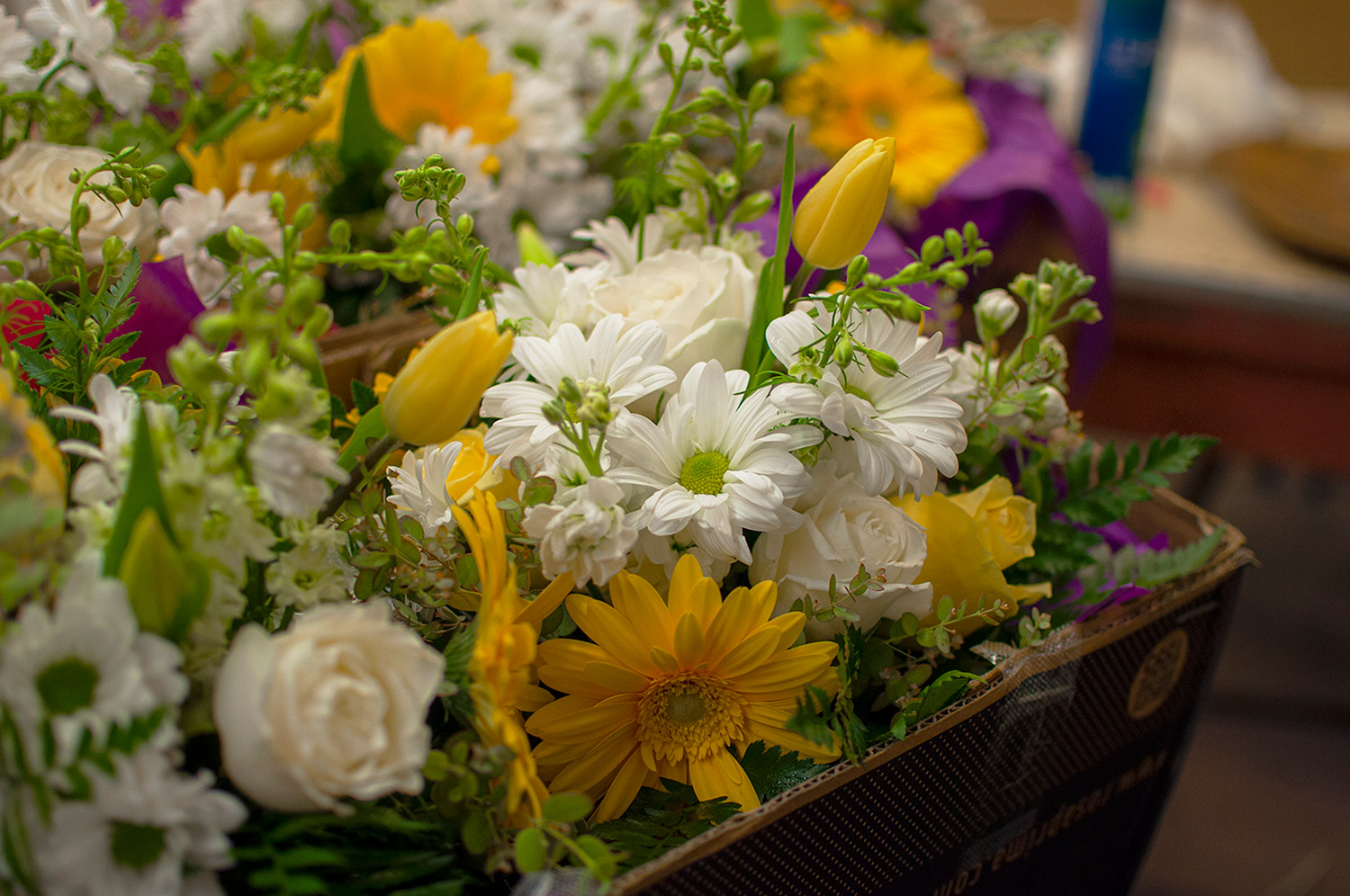 Flowers Around the Shop