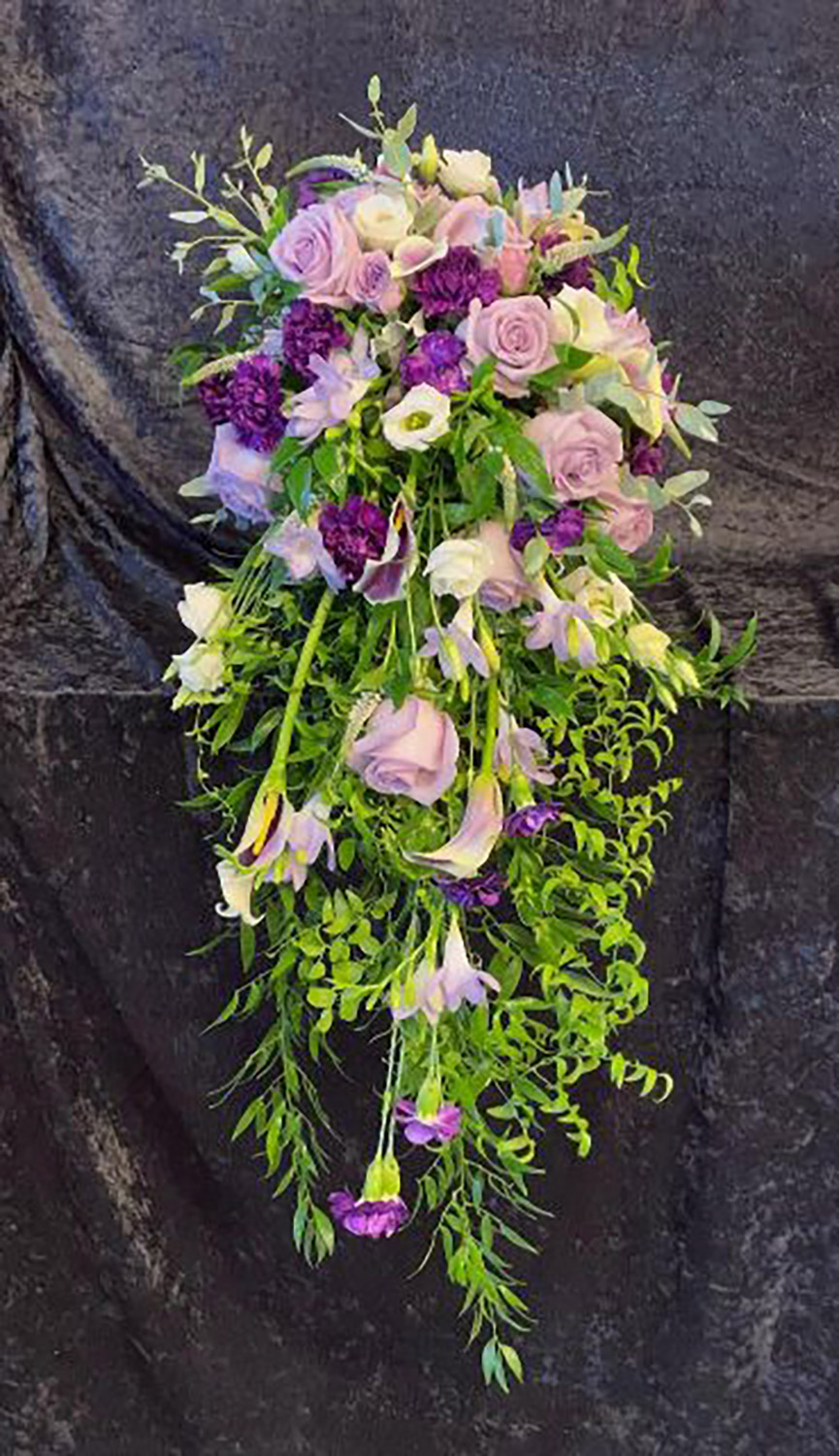 Sola Wood Flowers and The Cascading Waterfall Bouquet